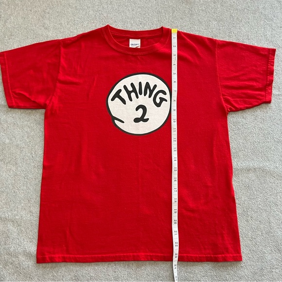 Thing 1 and Thing 2 Shirts Youth Large Shirts - Picture 12 of 14